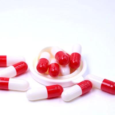 China High Quality Pharmaceutical Grade Red Yellow Color Gelatin Size 0 Capsule Empty Gelatin Capsules for sale