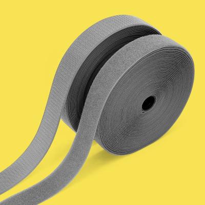 China Nylon Seam Hook And Loop Tie Band Hook And Loop Fastener Durable Patches Fastener for sale