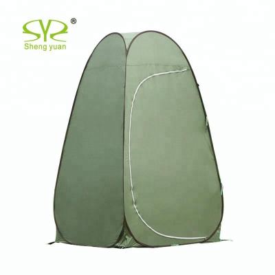 China UV Resistant Hot Sale Noise Cloakroom Dress Tent Camping Toilet Shower Tent for sale