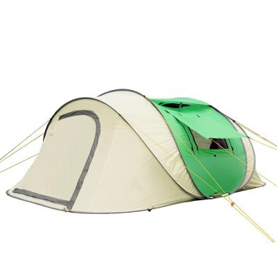 China Camouflage / Field Game Hot Sale 5-8 Person Double Layers Waterproof Outdoor Automatic Camping Tent for sale