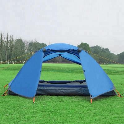 China Camouflage Game 2 Person Ultralight Waterproof Layer / Double Field 4 Season Camping Tent for sale