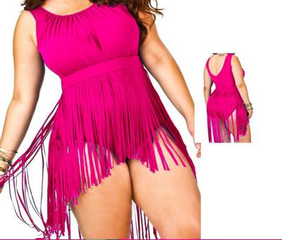 China New come fashion breathable one piece plus size bikini for big girl swimwear woman swimwear plus size bikini for sale