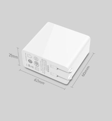 China Tablet PC FCC CE Certification US EU Plug Support PPS QC 3.0 PD 3.0 Laptop 61W Fast Charging Type-C gan Fast Charger for sale