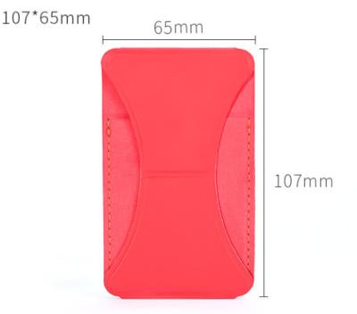 China Universal Foldable Back Sticker ID Card Cover Phone Holder Credit Card Holder For Car Finger Ring Stand Credit Case Mobile Magnetic Phone Holder for sale