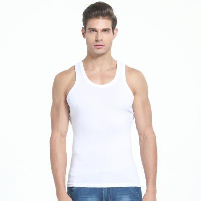 China Summer Sheer Slim Base Vest Cotton Sports Fitness Gym Fitness Gym Tank Tops Men QUICK DRY Slim Tank Tops Men Te koop