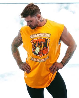 China New Summer Style QUICK DRY Muscle Bodybuilding Tank Top Men Workout Gym Men's Fitness Running Sleeveless Vest Te koop