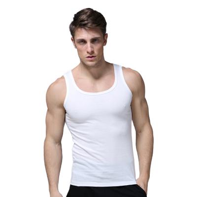 China Factory Supplier Private Label Tank Tops Fitness Men Tank Tops Breathable Knit for sale