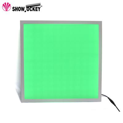 China DMX project IP65 600x600 24W led light panel 100ml/W CE rohs certification square / other shape customized for sale