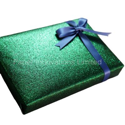 China Holiday decoration & Gift 2021 New Style Personalized Gift Wrapping Paper For Apparel Glitter Sheets for sale