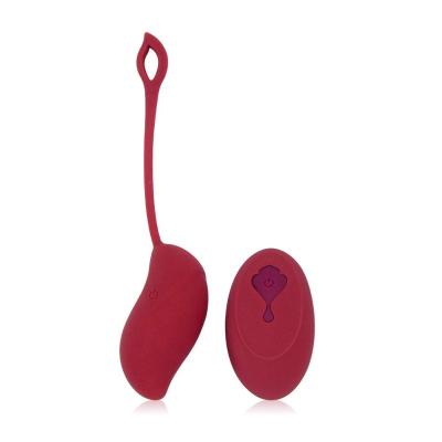 China Mango shaped silicone love egg wireless vibrator for women and couples factory direct price G spot vibrator good mango shaped silicone love egg wireless vibrator for women and couples for sale