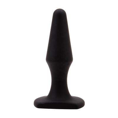 China Soft Popular Gay Butt Toys 10.5cm 4 In Full Silicone Anal Plug Male Sex Toys Butt Plug for sale