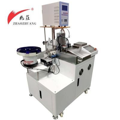 China Automatic pressing machine for thermal protector automatic double wire terminal crimping machine for thermal protector for sale