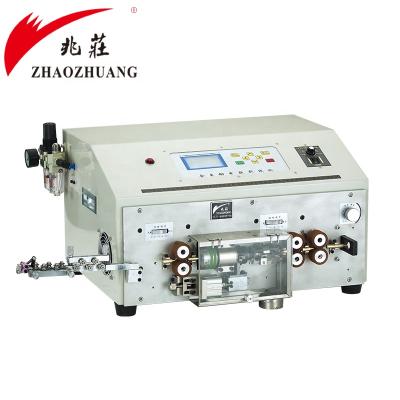 China Patent Owner Automatic Copper Magnet Wire Cutting And Stripping Cutting / Stripping Machine for sale