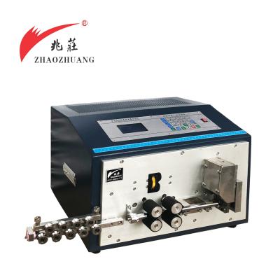 China Full Automatic Computer Cable Stripping Stripping And Wire Bending Machine for sale