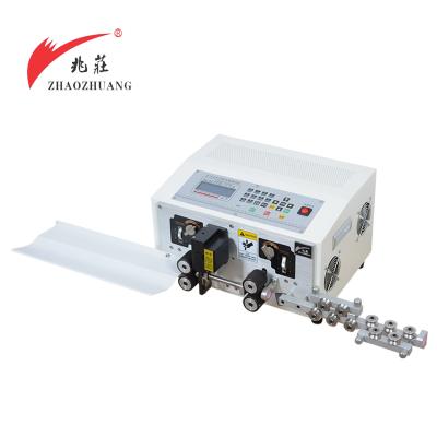 China Stripping Cable Wires Automatic 16mm2 Computer Electrical Wire Cutting And Stripping Machine for sale