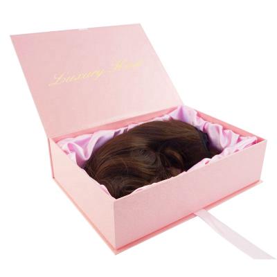 China Recyclable Custom Hair Extension Paper Packaging Boxes for sale