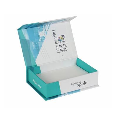 China Recyclable Custom Book Shaped Style Gift Box Self Erecting Boxes for sale