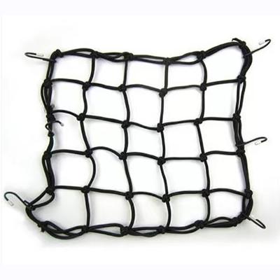 China Industrial Outdoor Sporting Goods Professional Made Cycling Equipment Safe Wear Resistant Elastic Mesh Rubber Luggage Net for sale