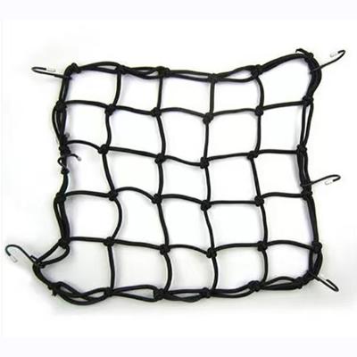 China Industrial Outdoor Wholesale Outdoor Cargo Basket Fixed Elastic Sporting Goods Luggage Net Rubber Net Rubber Net for sale