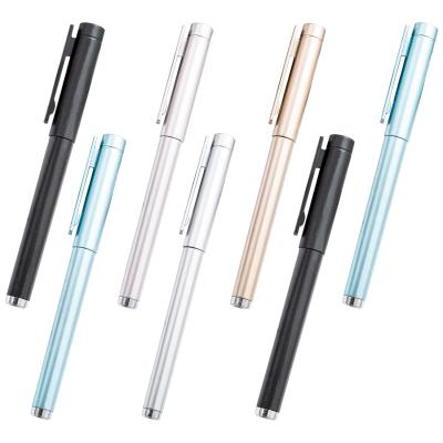 China New Glitter Style Gel Pen Beautiful Lines Plastic Pen for Promotion and Business Pen with Logo for sale