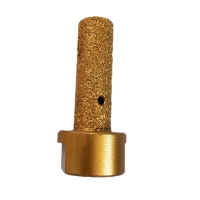 China 3/5 Inch Diamond Drum Wheel 15mm Polishing Milling Bit Vacuum Welded Finger Bit BX for sale