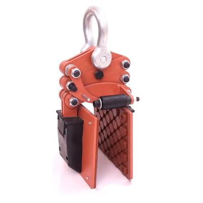 China Metal Stone Slab Clamp Glass Marble Stone Vertical Lifting Clamp Stone Lifting Industrial Grade Hanging Clamp for sale