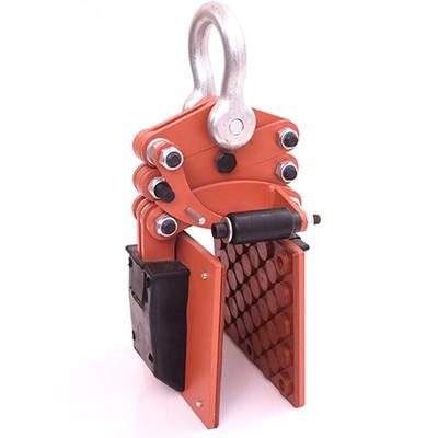 China Metal Scissor Clamp Marble Stone Vertical Lifting Clamp Stone Lifting Heavy Duty Industrial Grade Clamps for sale