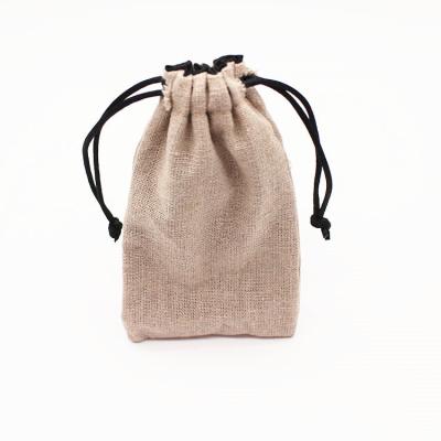 China Mini Drawstring Eco-friendly Canvas Pouches For Soap Nuts Jewelry Crystals Storage Pouch Bag for sale