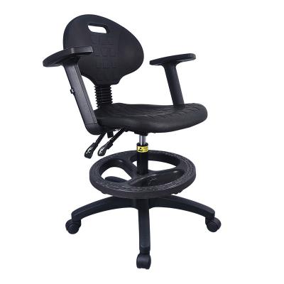 China Workshop 250lbs Esd Stool Chair Office Chair Pu Leather Anti Static Esd Cleanroom Chair for sale