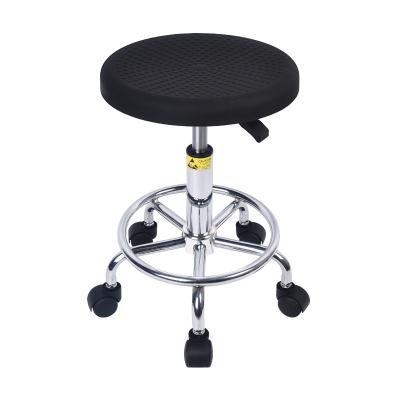 China 33mm Pu Chair Lab Antistatic Chairs Hospitals Esd Chairs With Wheels for sale