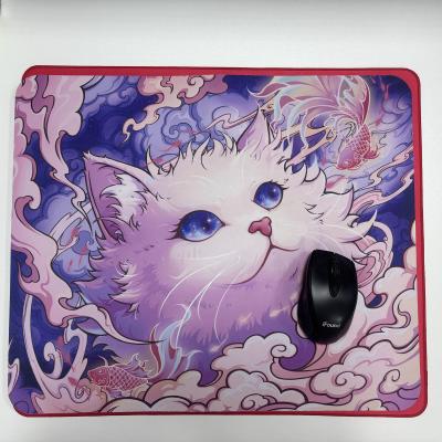 China Debossed Logo PU Mats Full Desk Mouse Pad For Office Home for sale