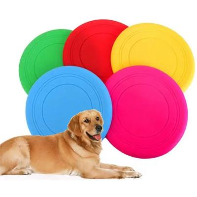 China Customized Design Polyurethane PU Foam Pet Training Flying Saucer Soft Frisbee Toy For Dog for sale