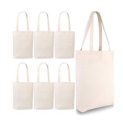 China High Quality Eco - Friendly Custom Logo Printing Blank Canvas Bag , Cotton Shopping Tote Bag for sale