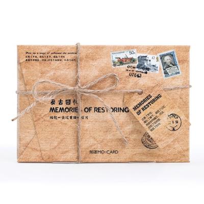 China 30pcs/box Retro Africa Souvenirs Restore Postcard Vintage Style Stationery Creative Writing Gift Greeting Postcards for sale