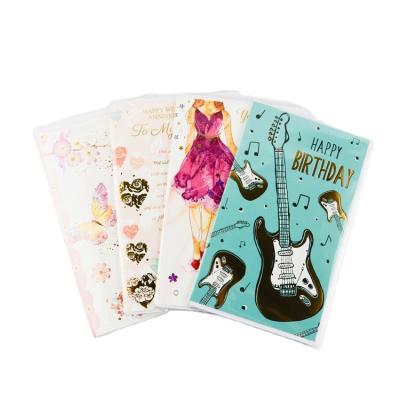 China Wholesale Europe Small Custom Printed Happy Birthday Greeting Cards for sale