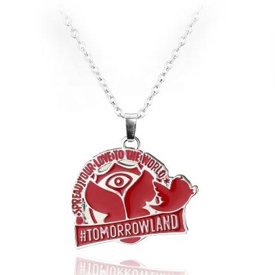 China FASHIONABLE Tomorrowland Necklace Enamel Jewelry Metal Pendant for sale