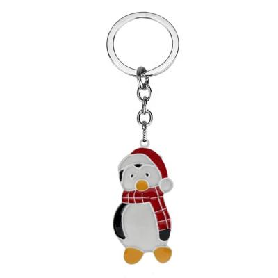 China Metal Penguin Key Chain Friends TV Show Penguin Key Pendant Necklace for sale