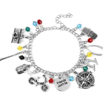 China FASHIONABLE Women Charm Bracelet Silver Charm Bracelet Bangle for sale