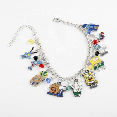 China TRENDY Cartoon Bracelet Enamel Bangle Enamel Link Bracelet for sale