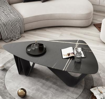 China (Others) 2020 Adjustable Modern Industrial Coffee Tables Marble Tea Table Furniture for sale