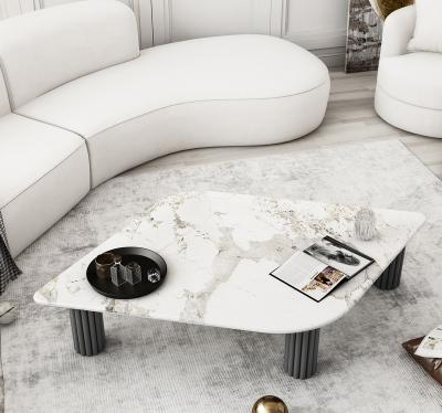 China Nordic Adjustable Marble Modern Living Room Tea Table Top (Other) Coffee Table Sets Italian End Tables Coffee Table Set for sale