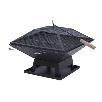 China Cheap Price Easily Assembled 3 in 1 Square Black Hand Heater Grill Multifunctional Grill for sale