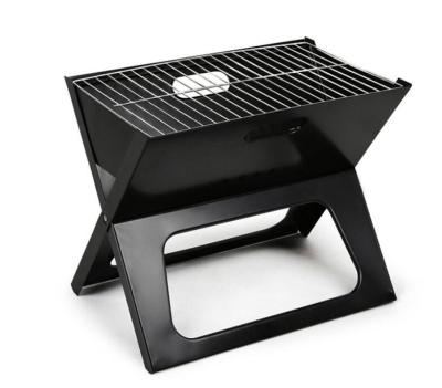 China Easily Assembled Mini BBQ Grill Stove Outdoor Camping Charcoal BBQ Portable Folding Grill for sale