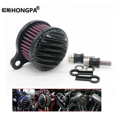 China Aluminum Motorcycle Intake Air Filter Remover For Harley Sportster XL 883 1200 Universal 2004-2014 Auto Air Filters for sale