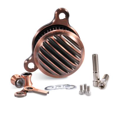 China Aluminum alloy motorcycle air cleaner intake filter for harley 883XL1200 48 for sale