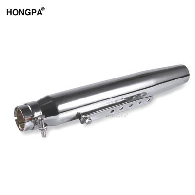 China Universal 45mm Stainless Steel Motorcycle Exhaust Muffler Rear System For Cafe Racer F650 for sale