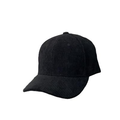 China Custom Corduroy 6 Panel Vintage Baseball Hat Custom Corduroy Custom Hat COMMON Wholesale Custom Hat for sale