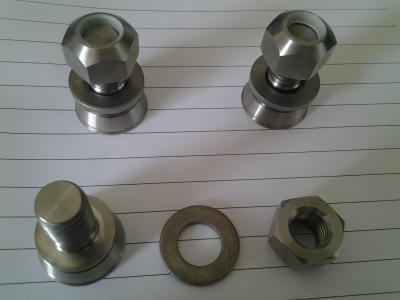 China High Strength Titanium Alloy Screw CNC Machining Processes For Chemical Equipment  Titanium Machining for sale