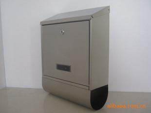 China Modern Stamping / Spot Welding Stainless Steel Mailbox Wall Mounted Post Boxes for sale