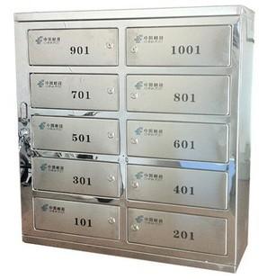 China Outdoor Aluminum / 304 Stainless Steel Mail Boxes Metal Stamped Parts for sale